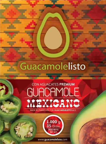 Guacamole Listo Mexicano